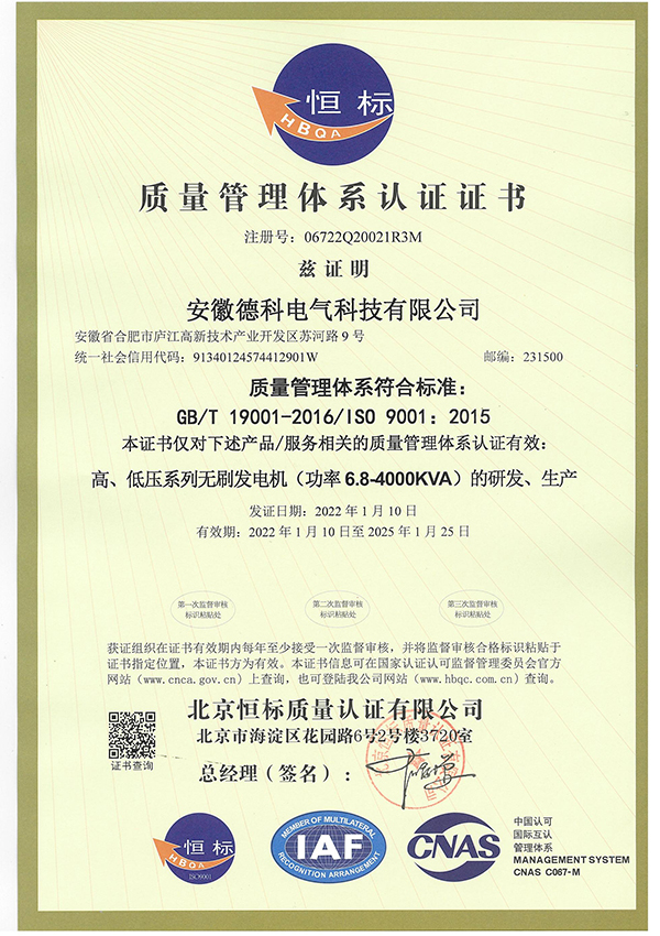 ISO9001质量管理体系-CN